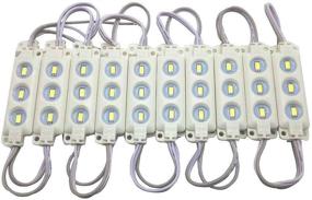 img 3 attached to 🔆 YXHL Cool White LED Module 12V - 3 LED Injection Module Kit for Letter Signs, Billboards, Indoor/Outdoor Lighting - Waterproof 5730 SMD - DIY, Pack of 20