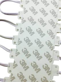 img 2 attached to 🔆 YXHL Cool White LED Module 12V - 3 LED Injection Module Kit for Letter Signs, Billboards, Indoor/Outdoor Lighting - Waterproof 5730 SMD - DIY, Pack of 20