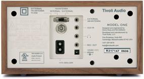 img 3 attached to Tivoli Audio Model One AM/FM Table Radio, Classic Walnut, Lightweight 2.4 lbs