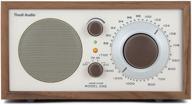 tivoli audio model one am/fm table radio, classic walnut, lightweight 2.4 lbs logo