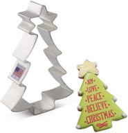 christmas tree star cookie cutter logo