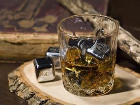 img 2 attached to 🥃 Ultimate Whiskey Enhancement: Stainless Steel Reusable Whiskey Stones - A Practical Choice!