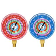 🌡️ measureman refrigeration pressure gauge 30inhg/0-250psi & 250-500psi logo