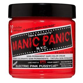 img 4 attached to Vibrant and Daring: MANIC 💖 PANIC Electric Pink Pussycat Hair Dye
