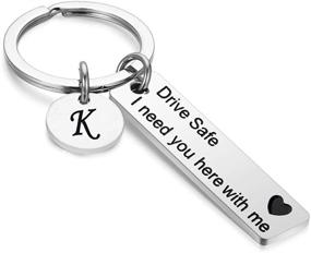 img 3 attached to MAITONG Keychain Boyfriend Husband Personalized Men's Accessories