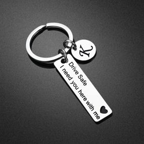 img 2 attached to MAITONG Keychain Boyfriend Husband Personalized Men's Accessories