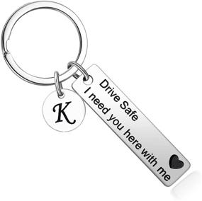 img 4 attached to MAITONG Keychain Boyfriend Husband Personalized Men's Accessories