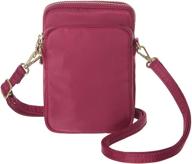 minicat nylon crossbody smartphone wallet women's handbags & wallets in crossbody bags logo