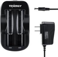 🔋 tenergy tn269 fast battery charger for 18650, 18500, and 14500 li-ion batteries with 2-channel charging and 1a rate logo