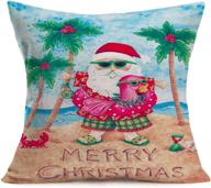 fukeen christmas santa claus tropical decorative logo