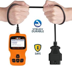 img 1 attached to 🔧 ANCEL AD310 Orange Classic Enhanced Universal OBD II Scanner: Expert Car Engine Fault Code Reader & Diagnostic Scan Tool