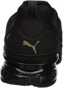 img 2 attached to PUMA Mens Regulate Sneaker Black Metallic Men's Shoes