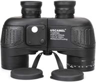 🔭 waterproof uscamel 10x50 marine binoculars for adults with rangefinder compass, bak4 prism, fmc lens - ideal for navigation, birdwatching, and hunting logo