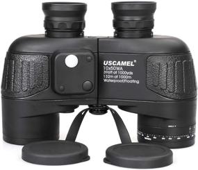 img 4 attached to 🔭 Waterproof USCAMEL 10x50 Marine Binoculars for Adults with Rangefinder Compass, BAK4 Prism, FMC Lens - Ideal for Navigation, Birdwatching, and Hunting