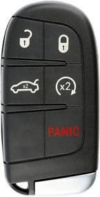 img 3 attached to 🔑 KeylessOption Keyless Entry Remote Car Smart Key Fob Starter for Dodge Dart Charger Challenger M3N-40821302: Enhanced Security and Convenience