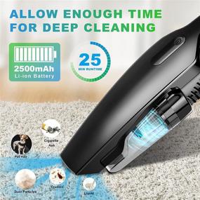 img 3 attached to ✨ Cordless Portable Handheld Vacuum 8000Pa