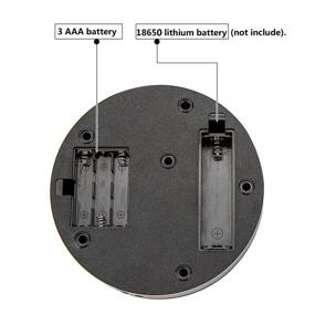 img 1 attached to Поворотная дисплейная стойка Leadleds для фотографии, видеосъемки, коллекций, ювелирных изделий, 3D-моделей - черная