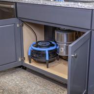 🌬️ dri-eaz dri-pod pro floor dryer for carpets, cabinets, cars, boats, and rvs - ventilates, lightweight and durable, blue/black | f451, item 121657 logo