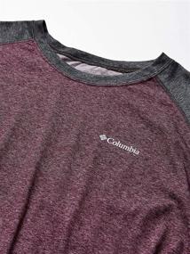 img 1 attached to 👕 Premium Comfort and Style: The Columbia Men’s Thistletown Park Raglan Tee