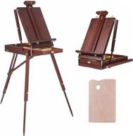 🎨 meeden french easel: foldable legs, drawer storage & palette tray logo