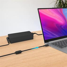 img 1 attached to 💻 Powerful USB Type C Laptop Charger for Lenovo Yoga & ThinkPad Series: 65W & 45W, AC Adapter Power Cord Included