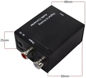 img 2 attached to Digital Optical Coaxial Toslink Converter