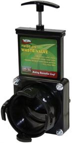 img 4 attached to 🚽 Convenient Valterra Twist-On Waste Valve for Easy, No-Mess Waste Management in RVs, Campers, and Trailers