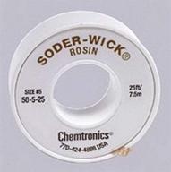 🔧 efficient desoldering solution: chemtronics 50 5 25 soder wick 0.145in логотип