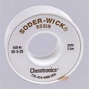 img 1 attached to 🔧 Efficient Desoldering Solution: Chemtronics 50 5 25 Soder Wick 0.145In