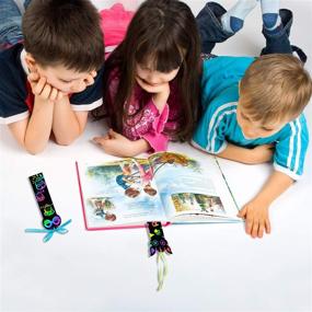 img 2 attached to 📚 MALLMALL6 Bookmarks: Fun and Colorful Birthday Classroom Decorations