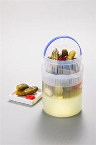 img 3 attached to 🥒 LOCK &amp; LOCK HPL933BT Airtight Pickle Container