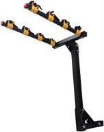 maxxhaul 50250 hitch mount 2-arm style 4 bike rack: superior carrying solution for bicycles logo