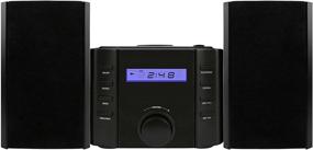 img 1 attached to 🎵 Sylvania SRCD804BT: Ultimate Bluetooth CD Microsystem with Radio - Unleash Your Music Experience!