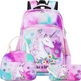 img 4 attached to Practical and Stylish Elementary Bookbag with Insulated Compartment for Kids' School Needs