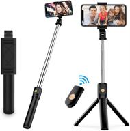 🤳 homedii удлиненный bluetooth selfie stick с треногой и пультом дистанционного управления, совместимый с iphone, samsung, huawei и другими (только горизонтальная съемка) логотип