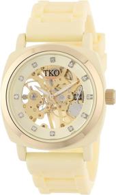 img 4 attached to TKO TK626CR Mechanical Movement Skeleton