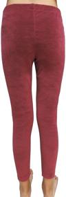 img 1 attached to V GRIN Red & White Butterfly Leggings: Stylish Girls' Clothing for a Trendy Look