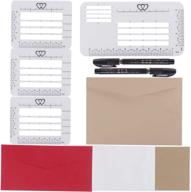 aopoo envelope addressing templates envelopes logo