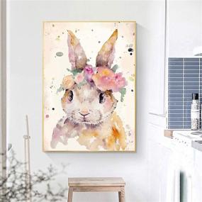 img 1 attached to 🎨 ONEST 2 Pack DIY 5D Diamond Painting Kits Round Full Drill Acrylic Embroidery Cross Stitch for Home Wall Decor, Animal Theme Diamond Painting - Canvas Size 12x16 Inches