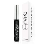 beauty at the lake: enhance eyelash and 💆 eyebrow growth with coconut and sesame oil - 0.3oz serum logo