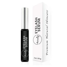 img 4 attached to Beauty at the Lake: Enhance Eyelash and 💆 Eyebrow Growth with Coconut and Sesame Oil - 0.3oz Serum