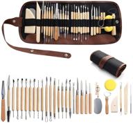 🎨 artellcoco 30pcs clay sculpting tools set: complete toolkit for pottery sculpture, ceramic modeling, and art projects logo