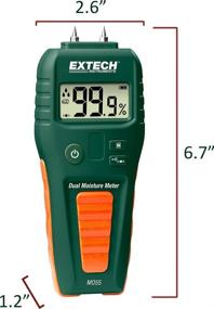 img 3 attached to Extech MO55 – Dual-function Moisture Meter for Pin/Pinless Testing