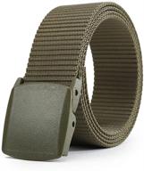 🔒 enhanced nylon buckle men's accessories with tactical military style logo