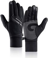 🧤 wxnow anti slip x-large men's gloves & mittens: ideal accessories for running and cycling logo