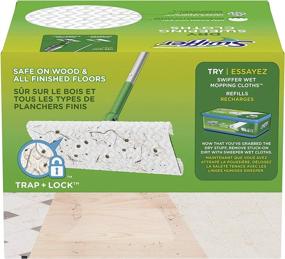 img 3 attached to Swiffer Sweeper Dry Sweeping Pad: Multi Surface Refills with Febreze Lavender - 32 count for Dusters Floor Mop