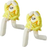 pieces stuffed banana decompression present logo