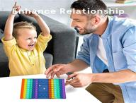 🌈 silicone rainbow interactive fidget - coroto logo