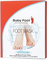 🦶 revitalizing baby foot moisturizing foot mask - gentle non peel treatment in just 15 minutes - fragrance-free experience logo