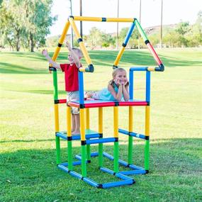 img 1 attached to 🏗️ Explore Endless Construction Fun with Funphix Deluxe Piece Play Structures